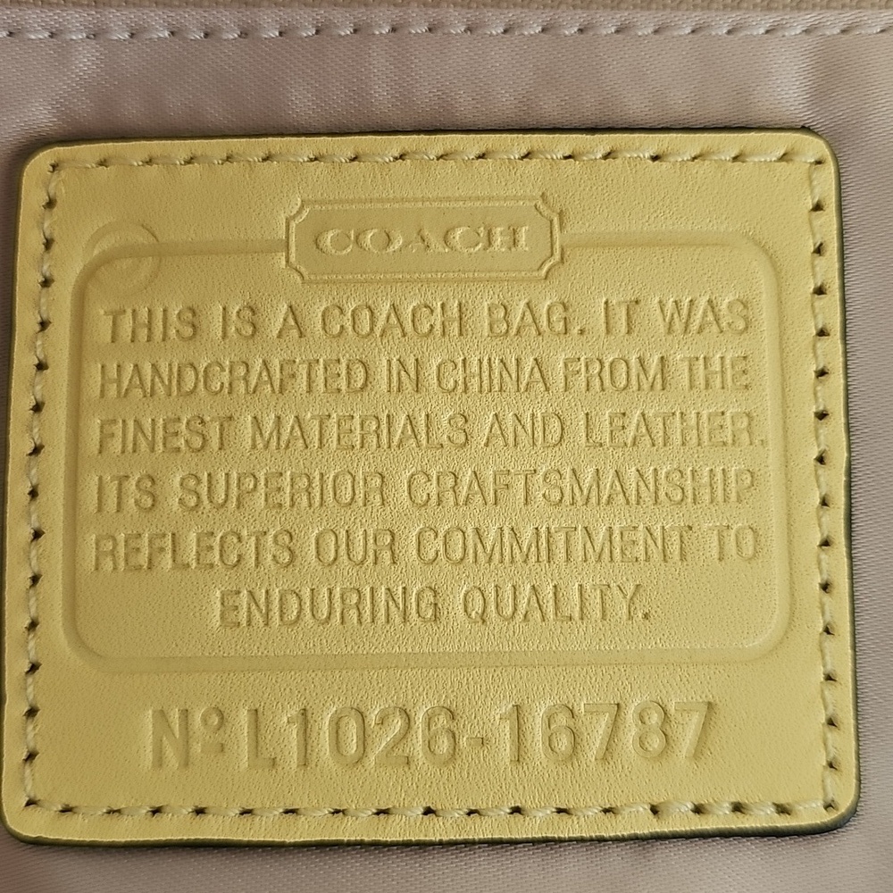 Coach NWT 2010 Kristin Yellow Leather Hobo Convertible Shoulder Bag MSRP $398 - Picture 10 of 14